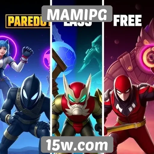 Comparativo entre jogos populares do MAMIPG